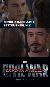 アベンジャーズカンバーバッチのがいいシャーロック